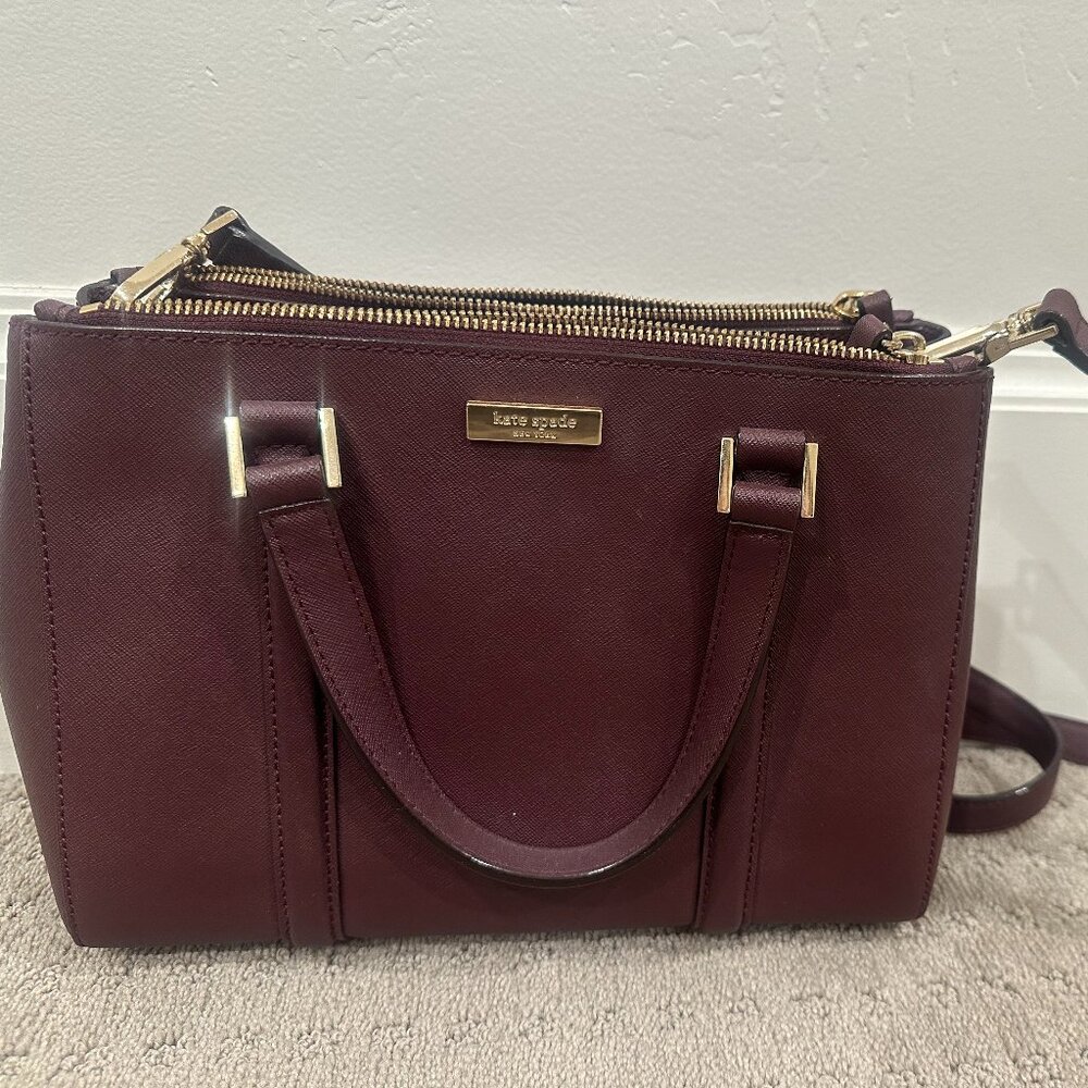 Kate Spade Maroon Cross Body
